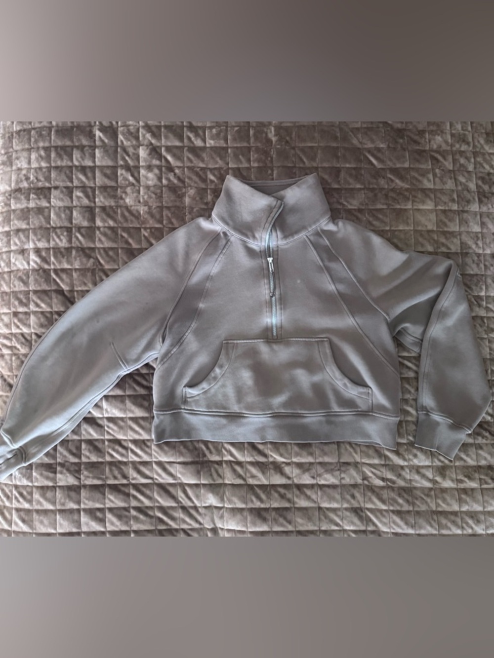 Lululemon Scuba Oversized Cropped Half-Zip- no tags